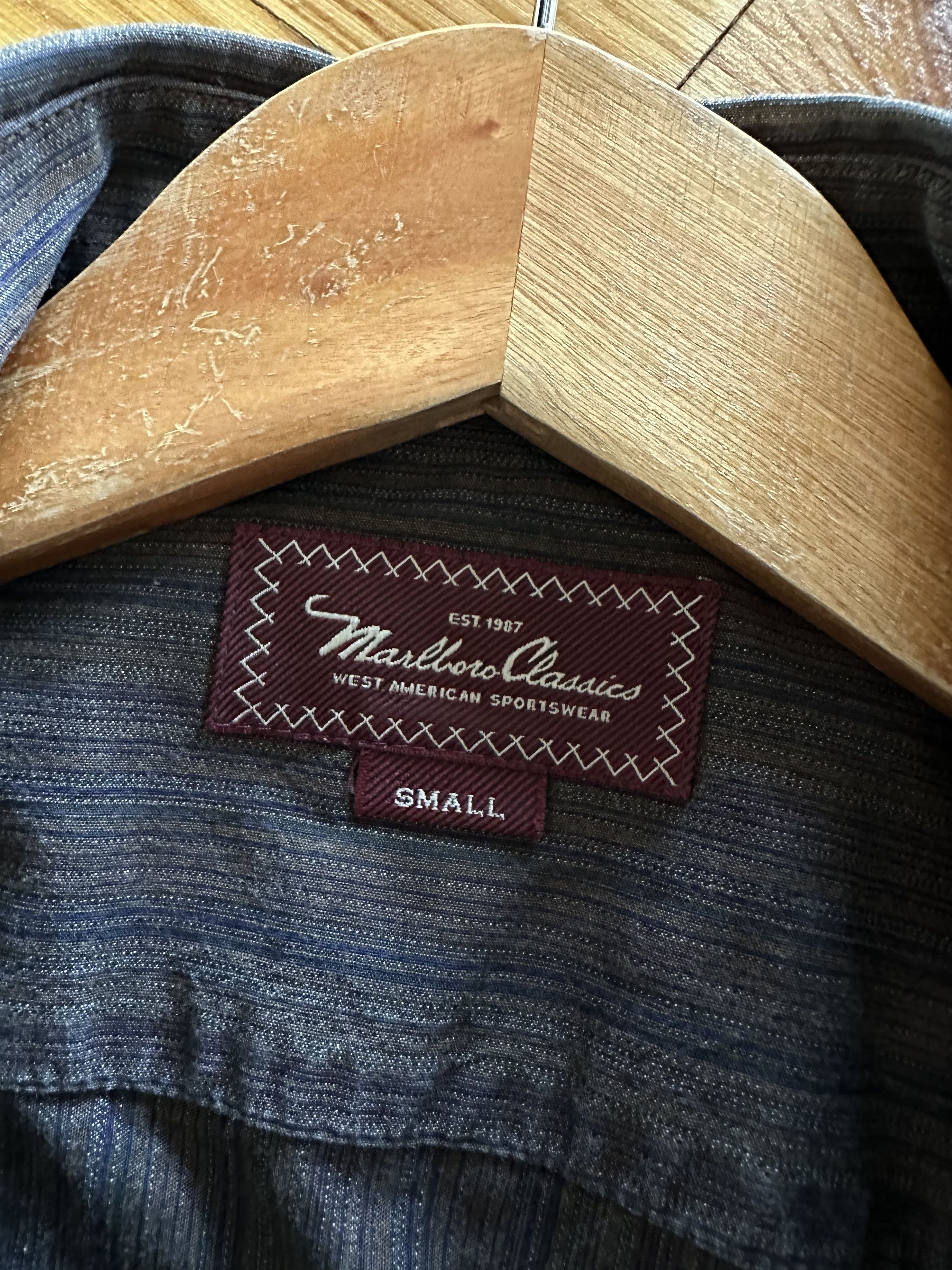 Marlboro Classics Marlboro Classics Brown Longsleeve Shirt Men's Small Size US S / EU 44-46 / 1 - 4 Thumbnail