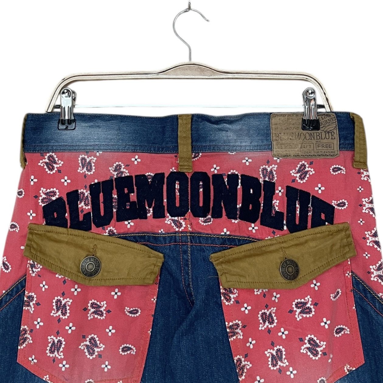 Japanese Brand × Vintage Vintage Japanese Brand Blue Moon Blue Jeans 1990s Size US 29 - 8 Thumbnail