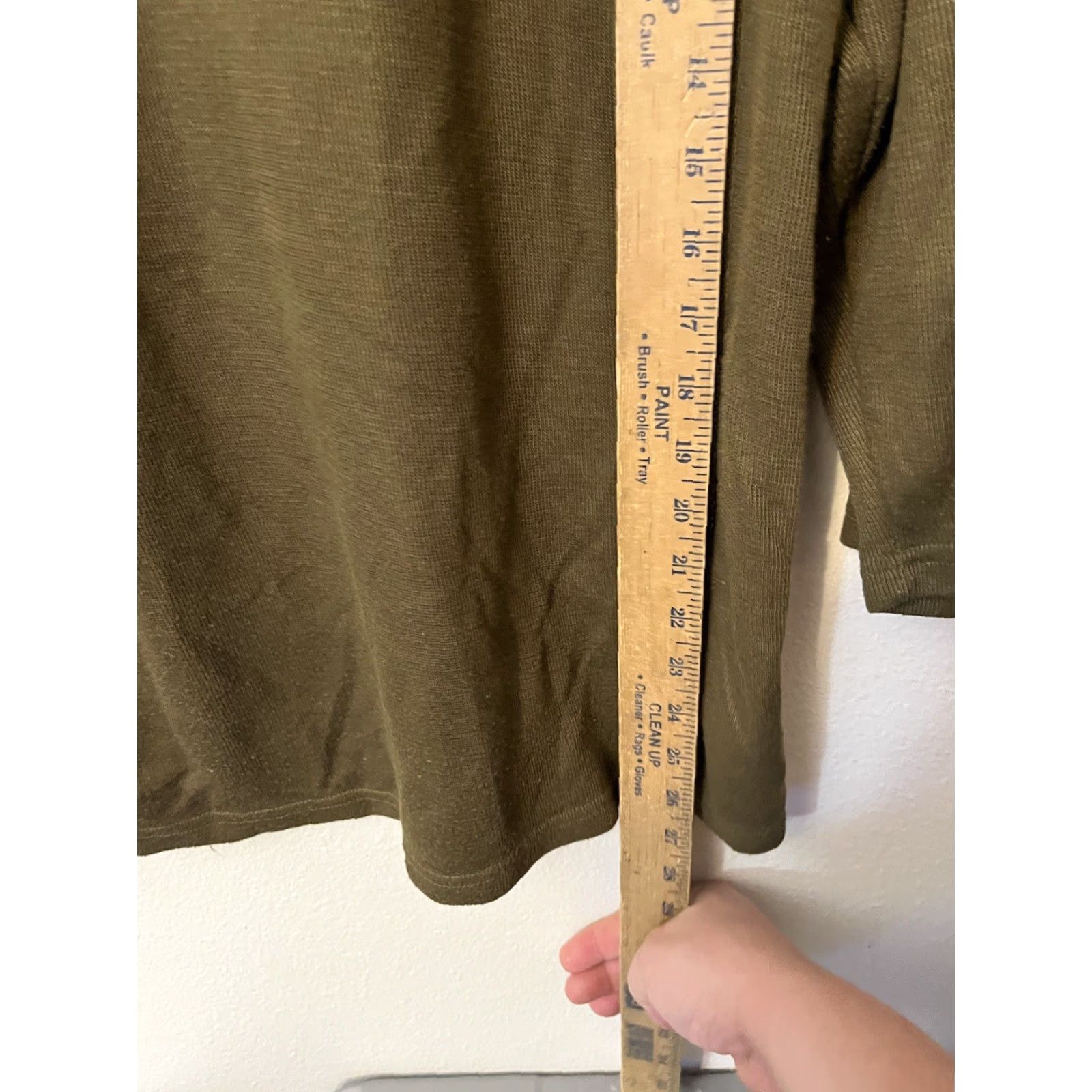 Vintage Stephanie Rogers Women's Sweater Brown V Neck Knit 3/4 Sleeve Size M Size M / US 6-8 / IT 42-44 - 4 Thumbnail