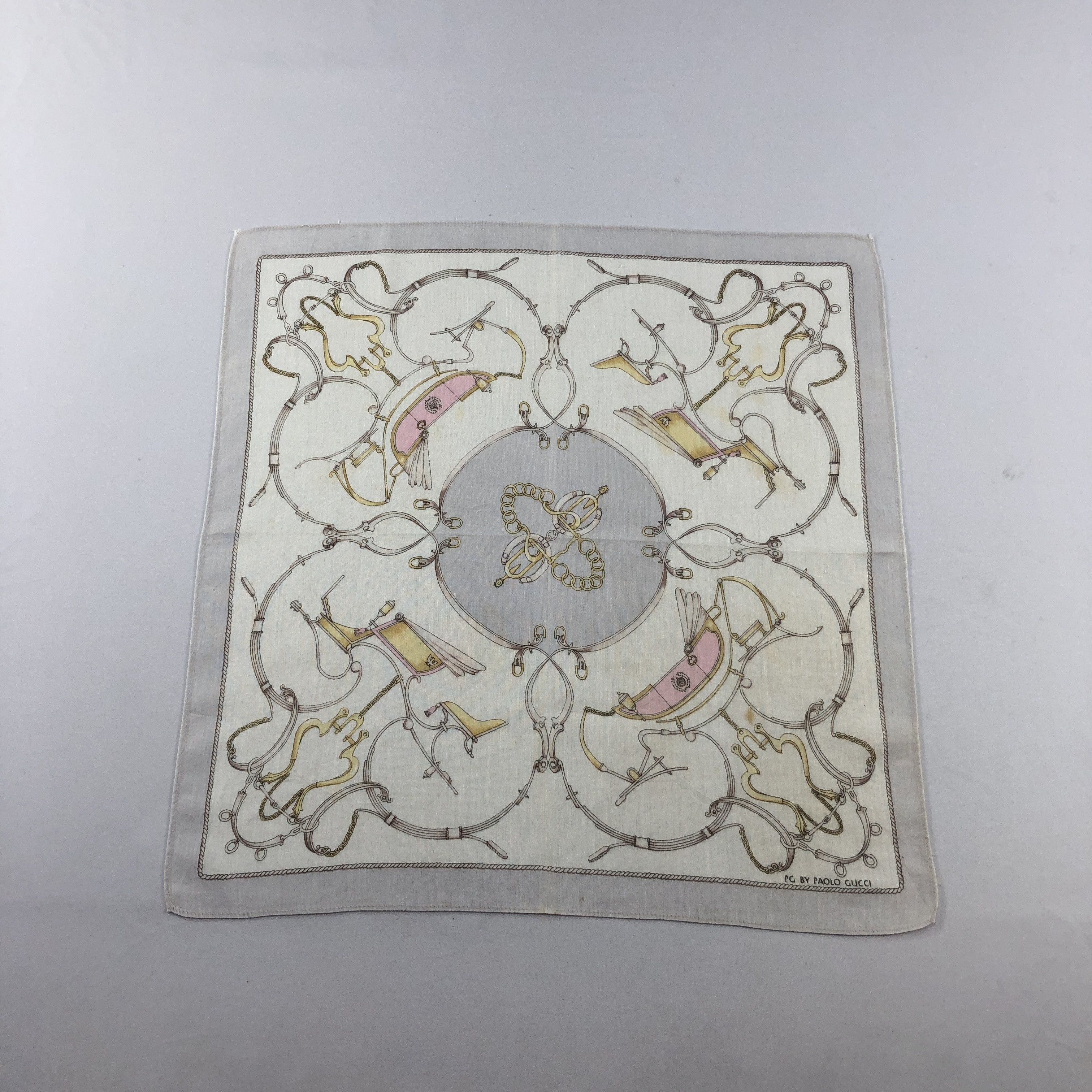 Paolo Gucci PG by Paolo Gucci Handkerchief Neckerchief Bandana H3094 Size ONE SIZE - 1 Thumbnail