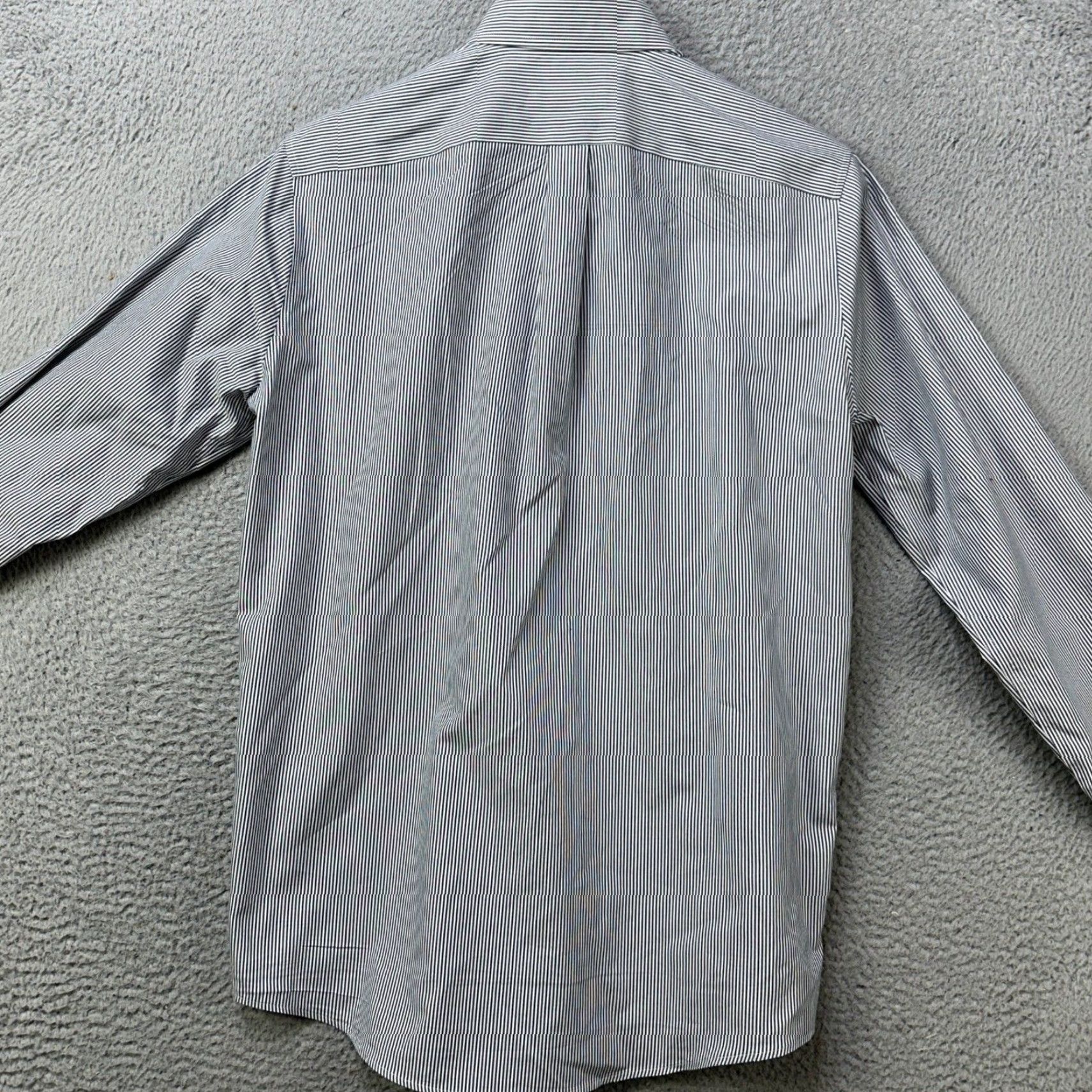 Eddie Bauer Eddie Bauer Mens Small Shirt Button Down Blue White Striped Pocket Authentic EUC Size US S / EU 44-46 / 1 - 3 Thumbnail
