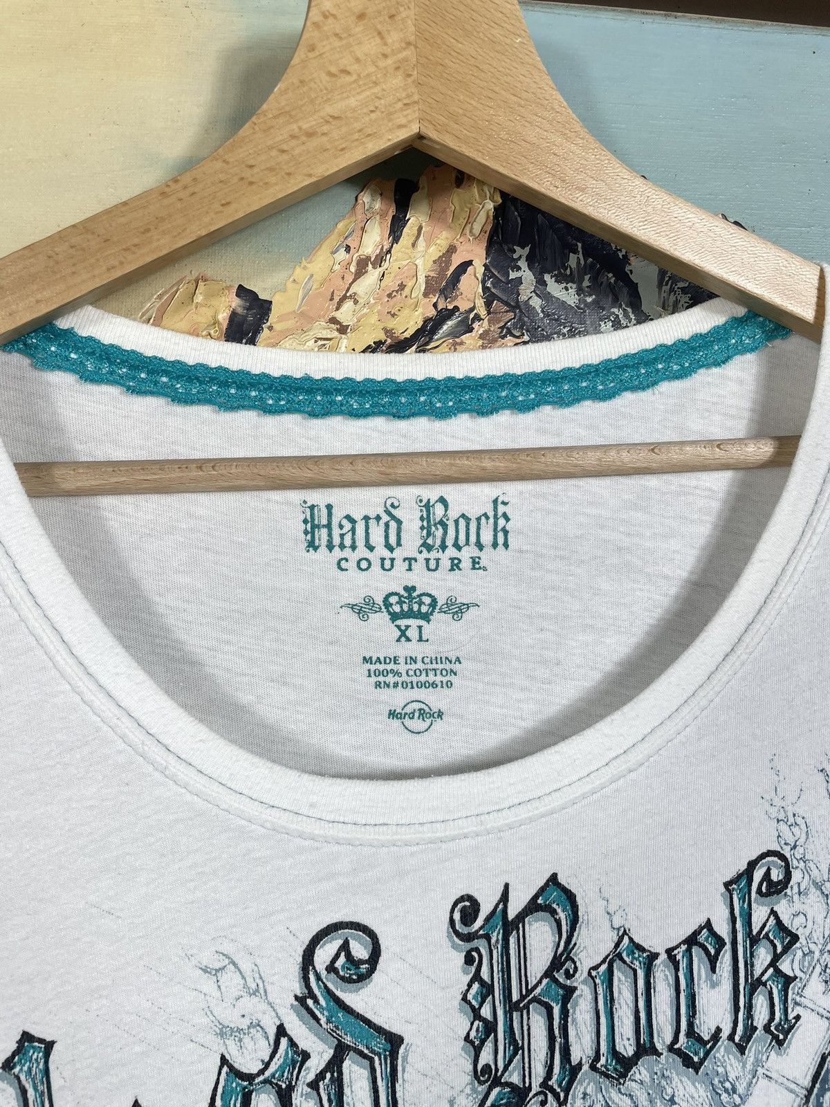 Other Hard Rock Couture Vintage Y2k T-shirt Avant Garde Affliction Size XL / US 12-14 / IT 48-50 - 6 Thumbnail