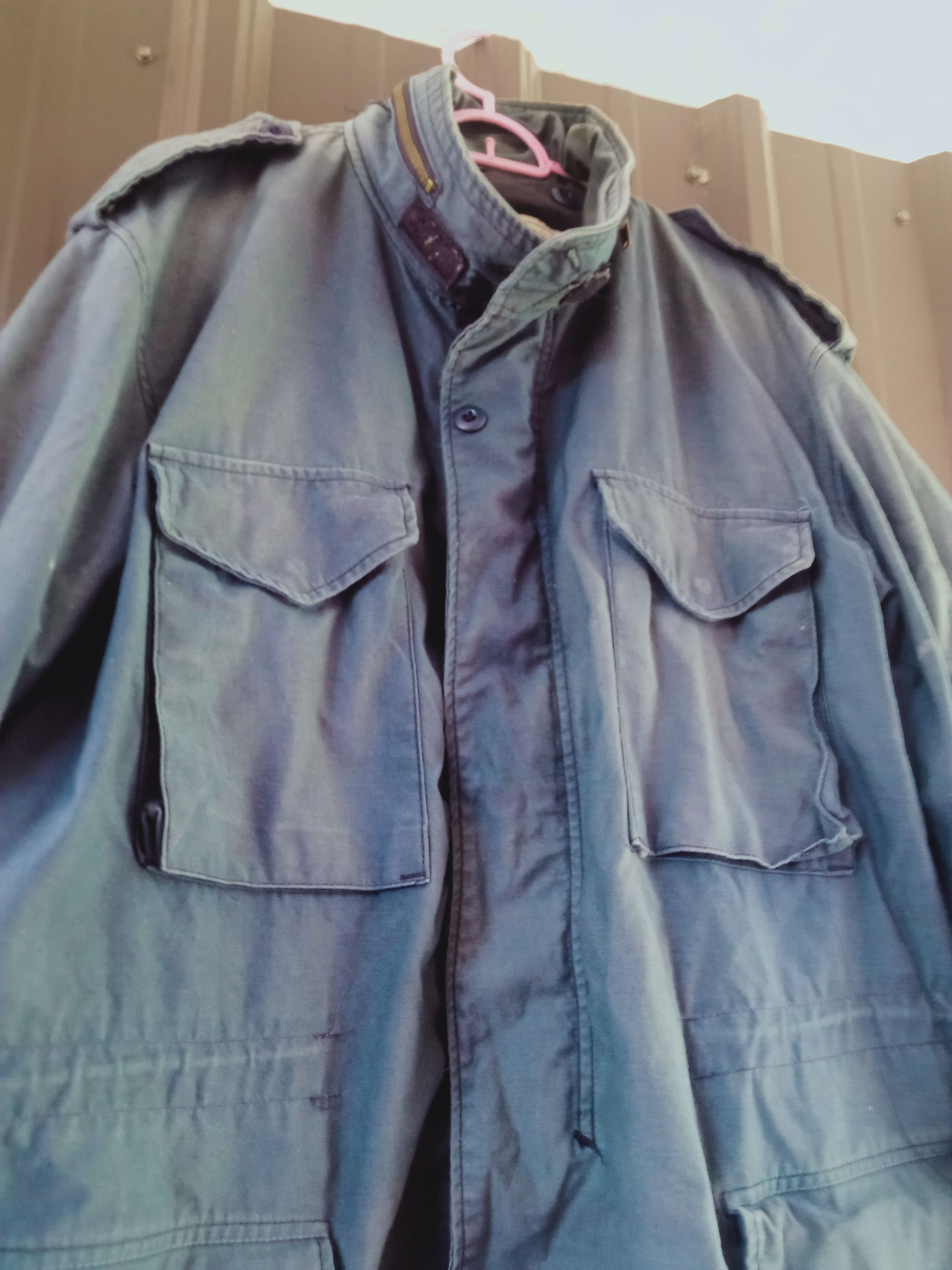 Alpha Industries Vintage Alpha Industries M 65 Field Jacket Sunfaded Size US L / EU 52-54 / 3 - 5 Thumbnail