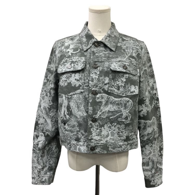 Dior Dior Toile de Jouy Denim Jacket US XS Size US XS / EU 42 / 0 - 1 Thumbnail
