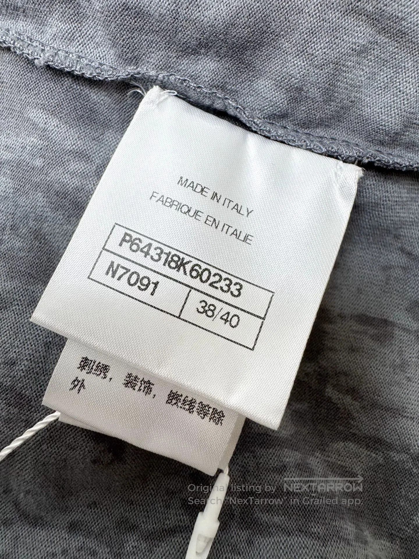 Chanel Chanel 20s Embroidered Short Sleeve T. Size US L / EU 52-54 / 3 - 5 Thumbnail