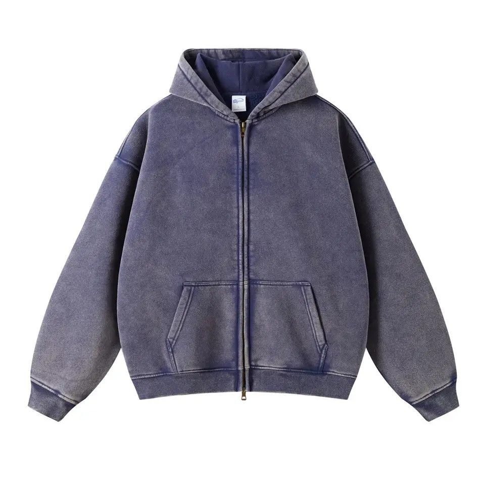 Designer × Japanese Brand Fleece Zipper Hoodie Size US XXL / EU 58 / 5 - 1 Thumbnail