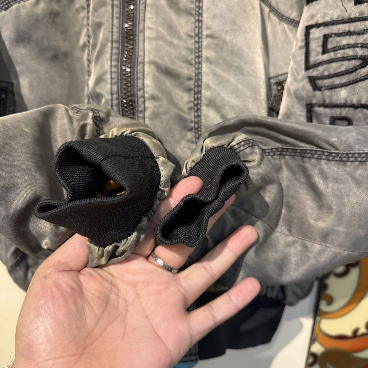 Japanese Brand × Vintage Vintage Back Fire Bomber Jacket Size US M / EU 48-50 / 2 - 9 Thumbnail