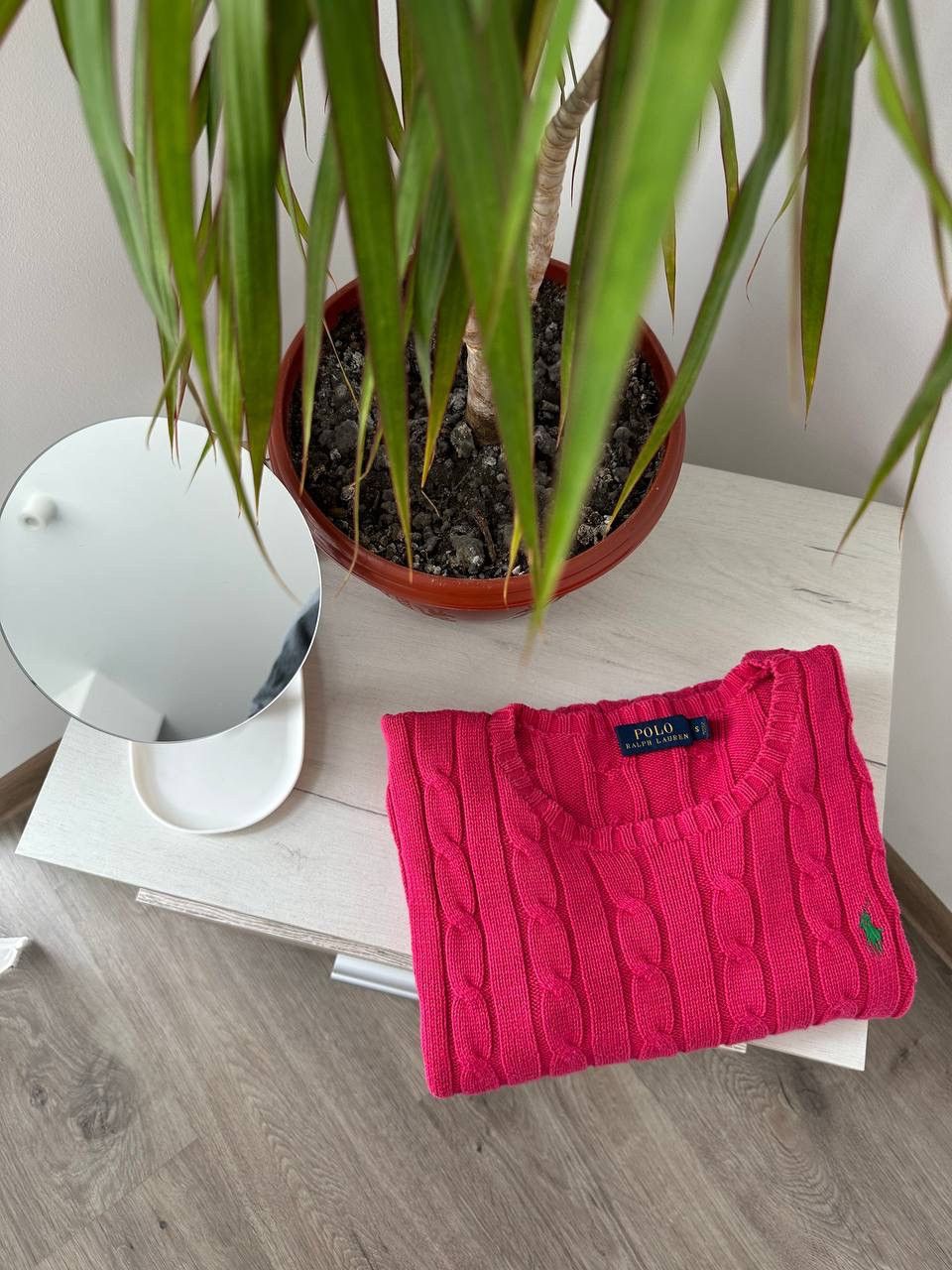 Polo Ralph Lauren × Vintage Vintage Polo Ralph Lauren Womens Pink Jumpers PRL Sweater Size S / US 4 / IT 40 - 7 Thumbnail