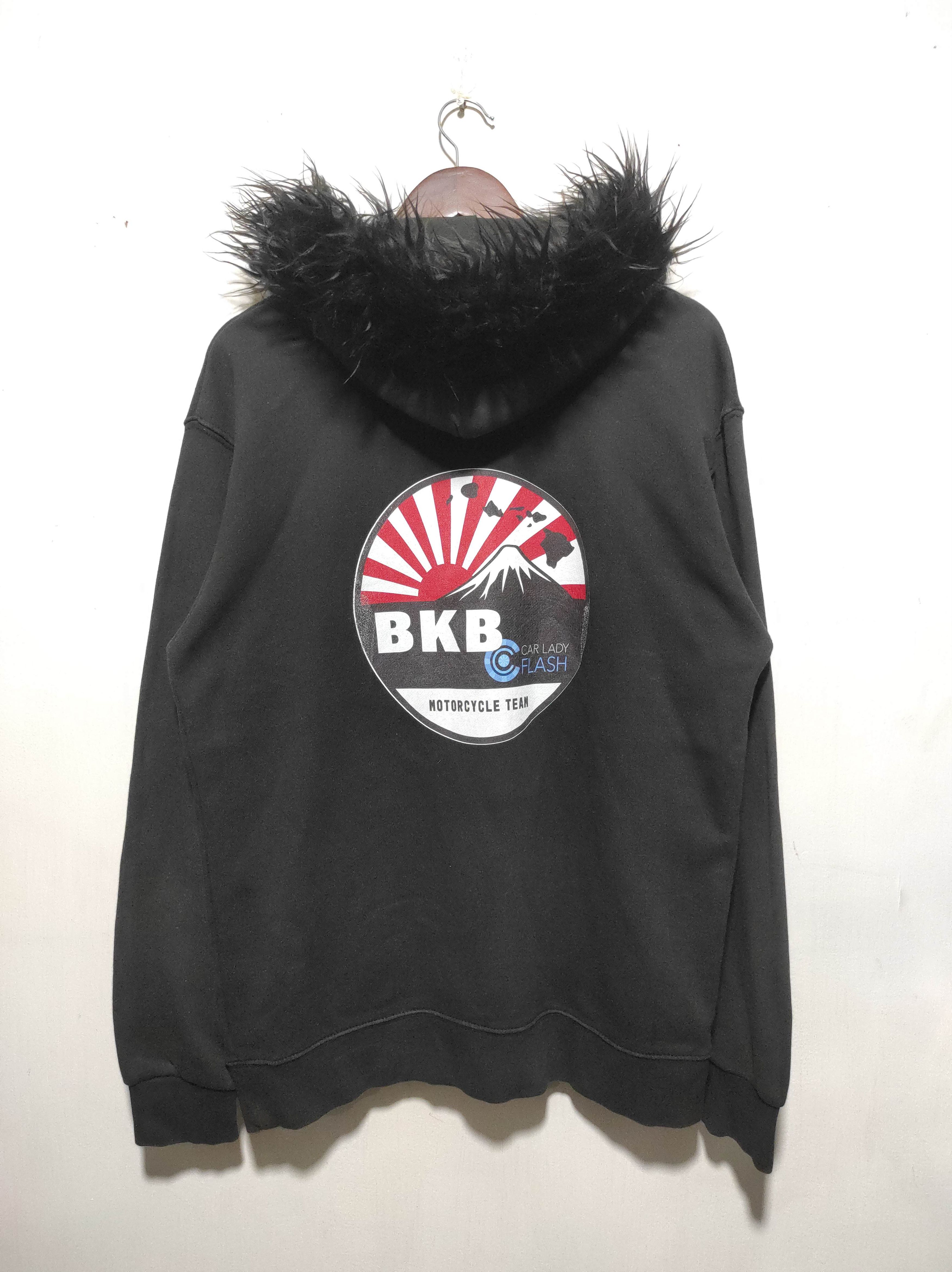 Hysteric Glamour BKB Motorcycle Team Printstar Fur Hoodie i6w9 LBG style Size US L / EU 52-54 / 3 - 14 Thumbnail