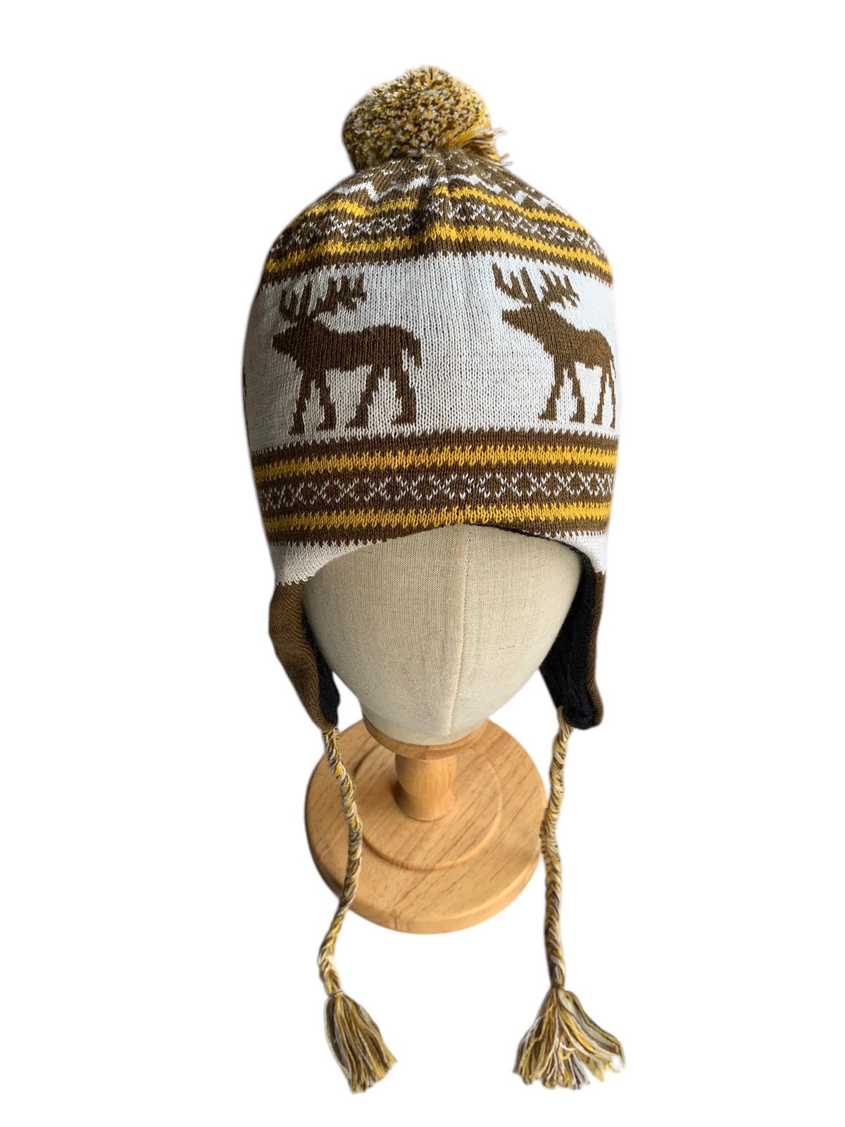 Quiksilver × Vintage Vintage Quiksilver Earflap Rare Winter Session Beanie hats Size ONE SIZE - 6 Thumbnail