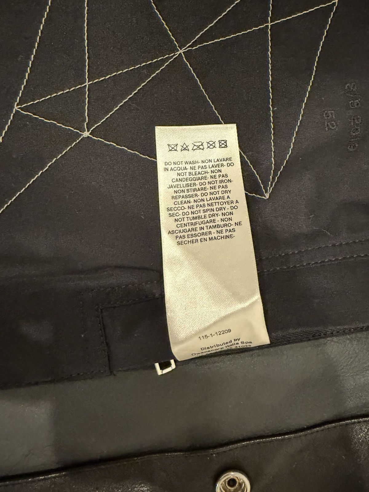 Rick Owens Rick owens leather jacket Size US L / EU 52-54 / 3 - 6 Thumbnail