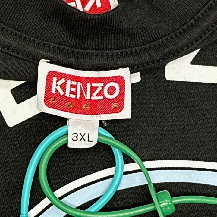 Kenzo Kenzo SS24 Elephant Print Short Sleeve T-Shirt -2507 Size US XXL / EU 58 / 5 - 3 Thumbnail