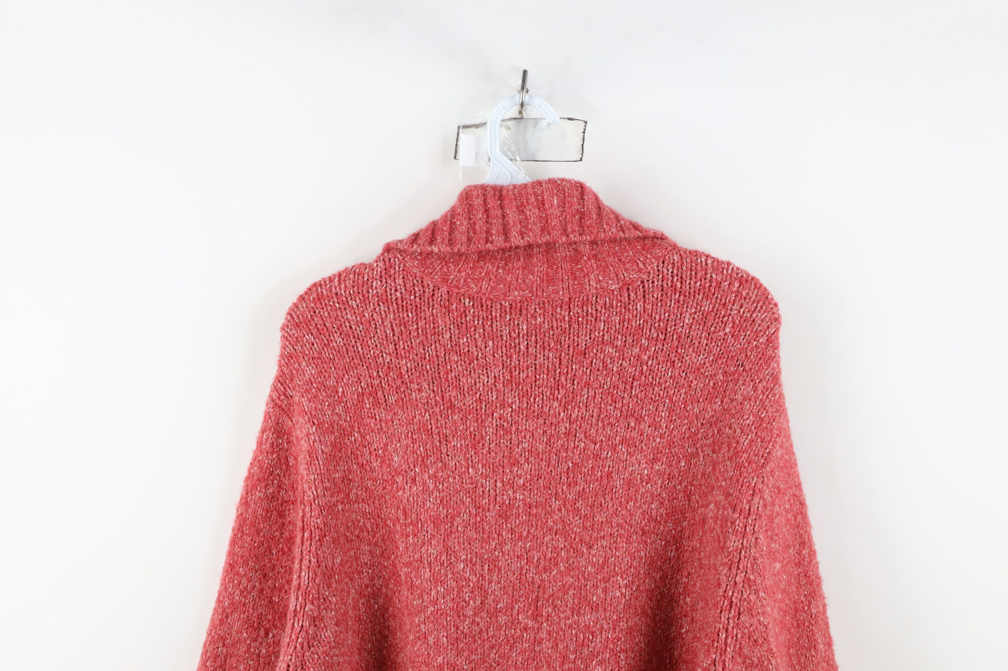L.L. Bean Vintage LL Bean Wool Blend Cable Knit Cardigan Sweater Size XL / US 12-14 / IT 48-50 - 15 Thumbnail
