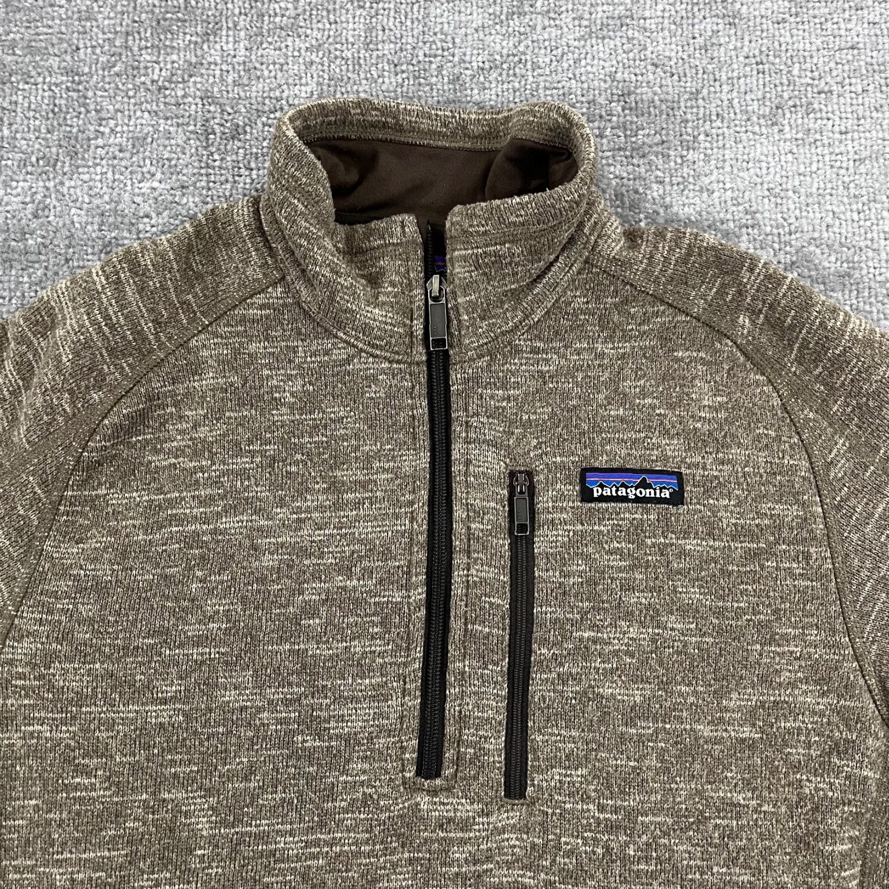 Patagonia PATAGONIA Sweater Mens Small Brown Better Jacket 1/2 Zip Pullover Long Sleeve Size US S / EU 44-46 / 1 - 3 Thumbnail