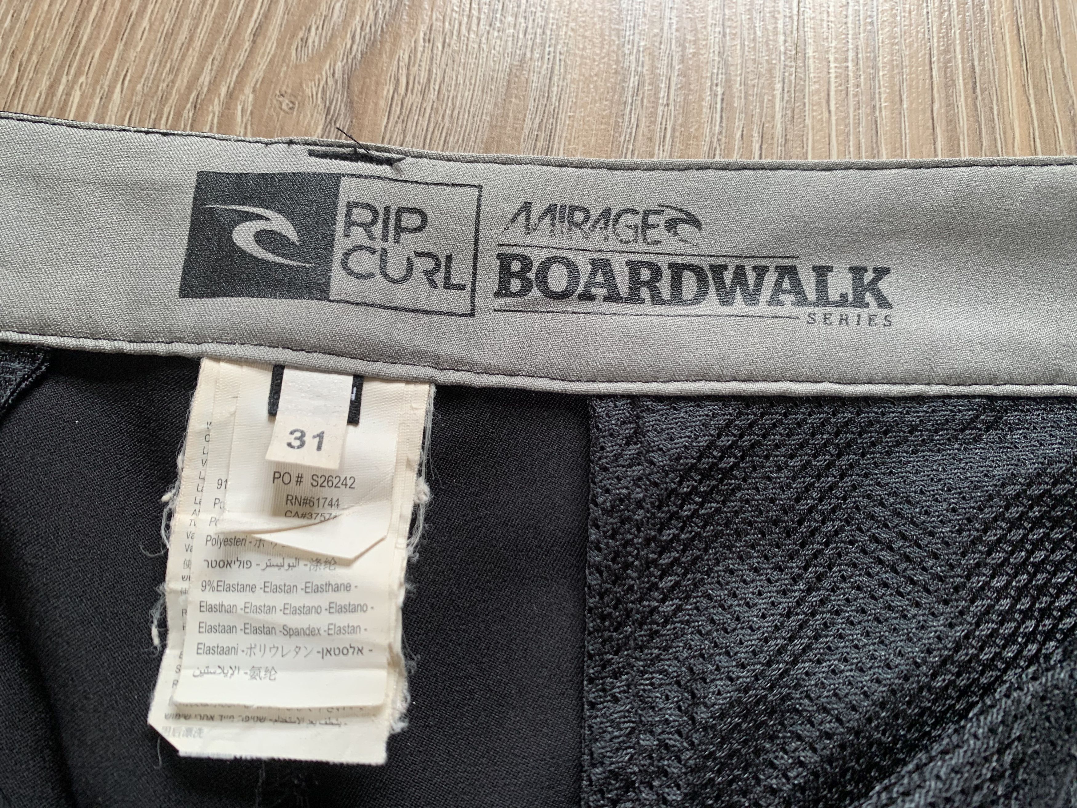 Rip Curl × Vintage Rip Curl Mirage Black Beach Swim Shorts Size US 31 - 6 Thumbnail