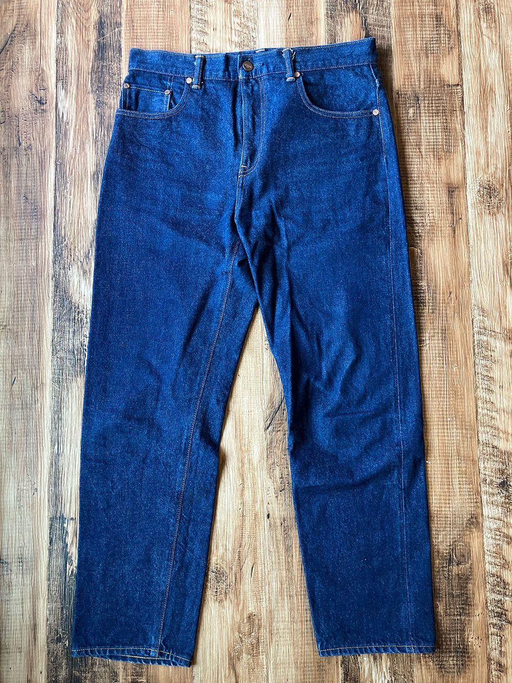 Japanese Brand AUTHEN AUT-001 W32 x L28 Tapered Leg Selvedge Jeans Size US 32 / EU 48 - 3 Thumbnail
