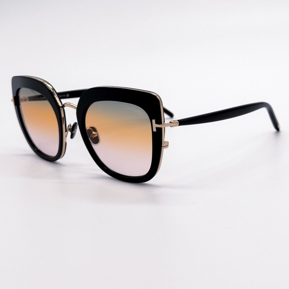 Tom Ford NEW TOM FORD TF945 01B SQUARE SUNGLASSES VIRGINIA FT0945/S Size ONE SIZE - 5 Thumbnail