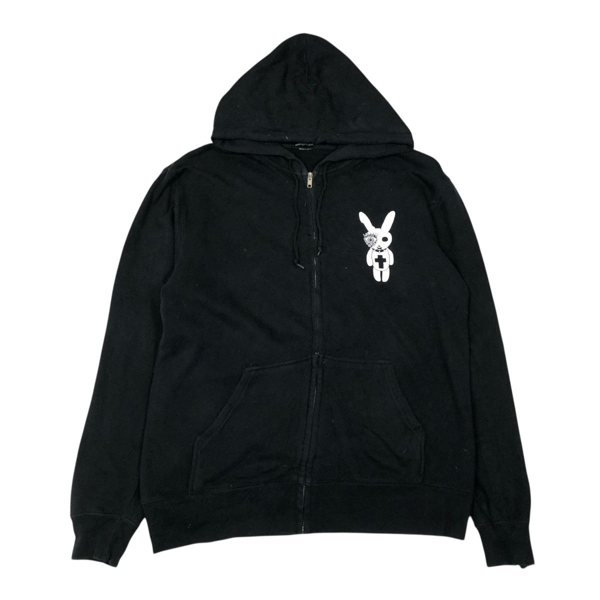 Hysteric Glamour 📌Steam Punk Design Zipper Hoodie Rare Design Size US M / EU 48-50 / 2 - 2 Thumbnail