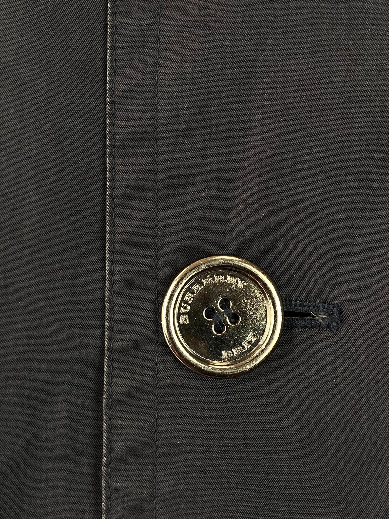 Burberry Coat Burberry Brit navy nova check luxury vintage Size US XXL / EU 58 / 5 - 3 Thumbnail