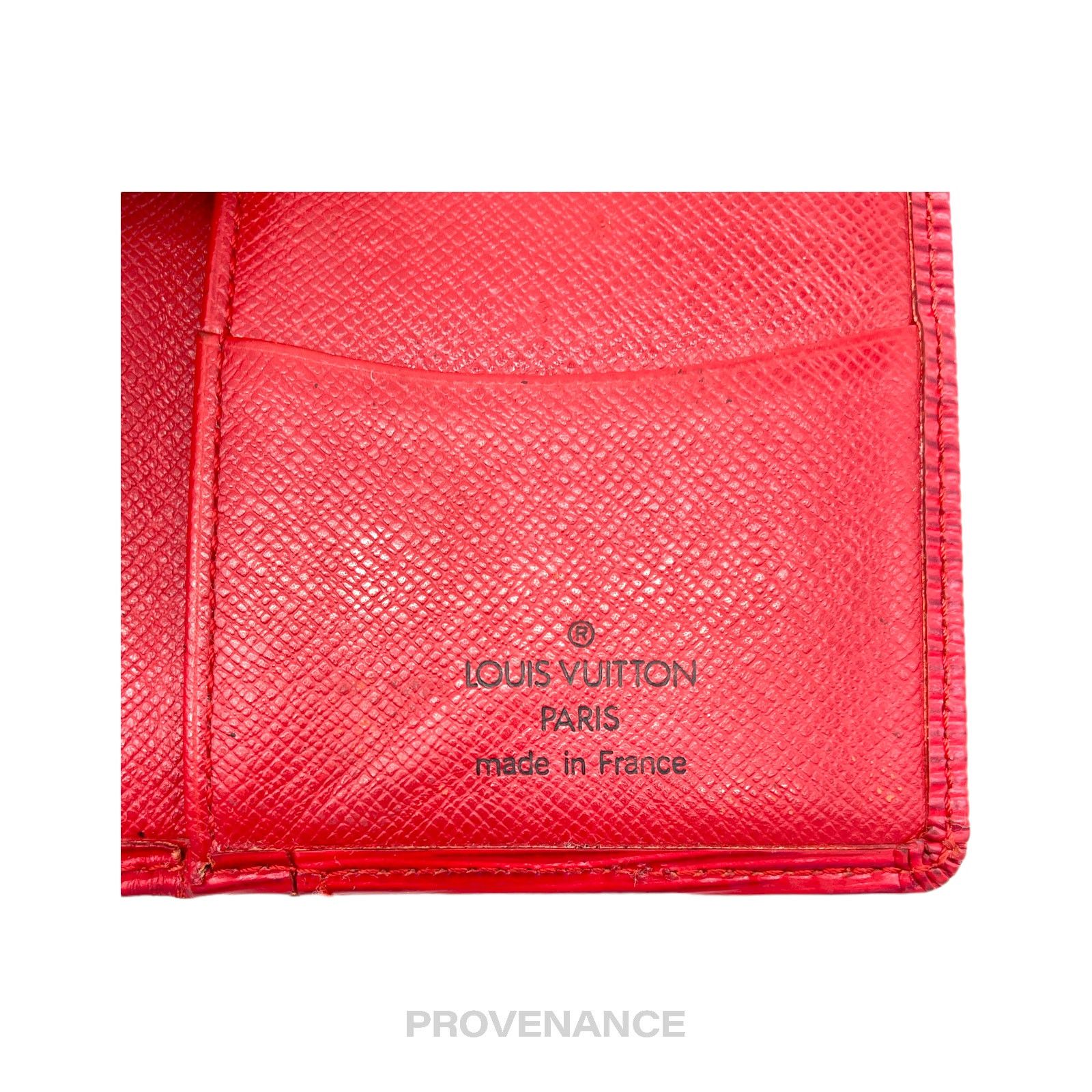 Louis Vuitton 🔴 Louis Vuitton Pocket Organizer - Red Epi Leather Size ONE SIZE - 8 Thumbnail