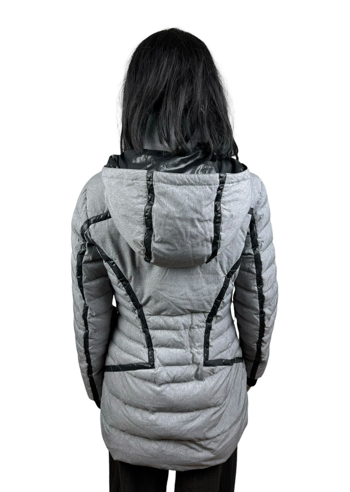 Other Who’s Who Grey Down Quilted Jacket Hooded size S Size S / US 4 / IT 40 - 12 Thumbnail