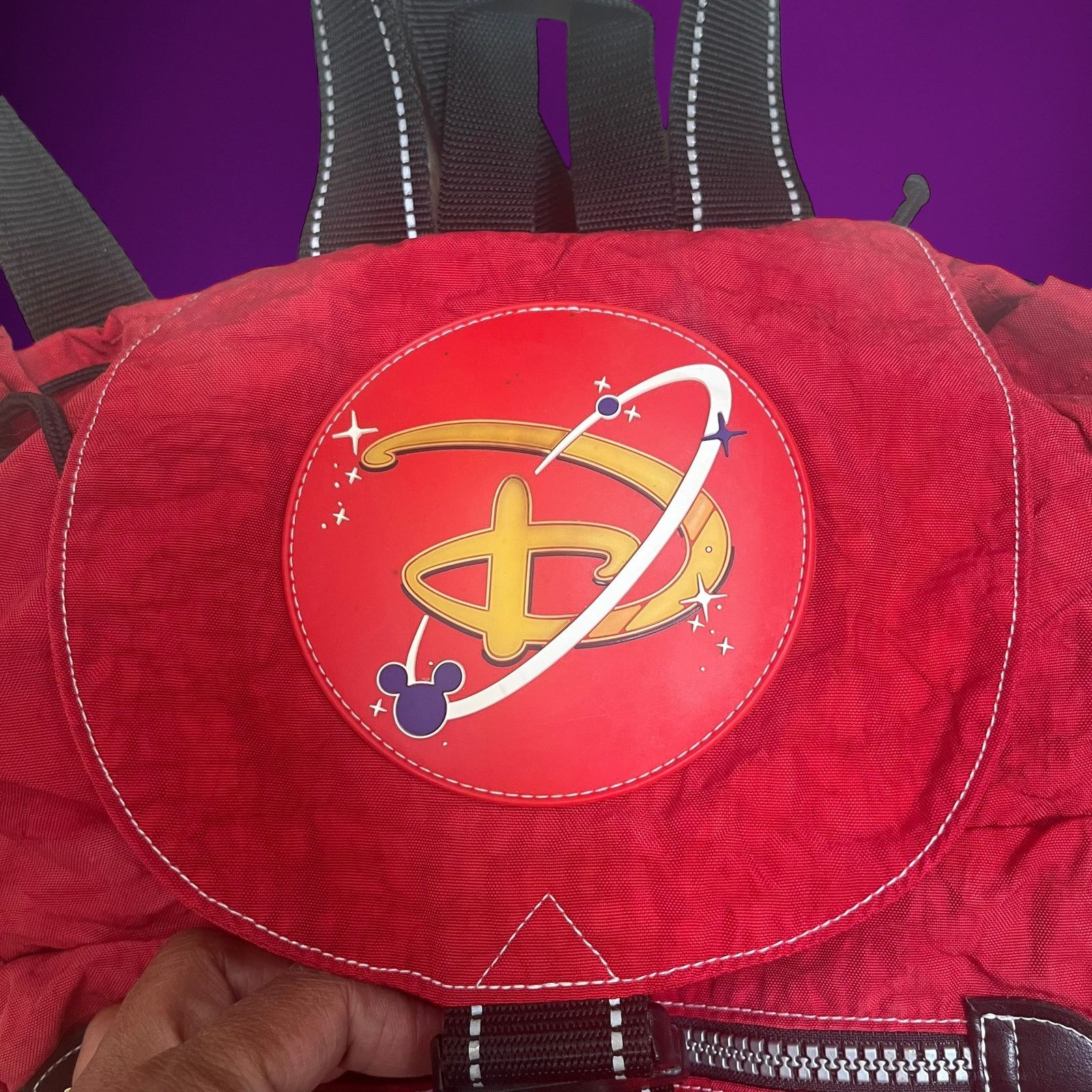 Disney Vintage Disneyland Disney Parks Adjustable Straps Back Pack Size ONE SIZE - 2 Thumbnail