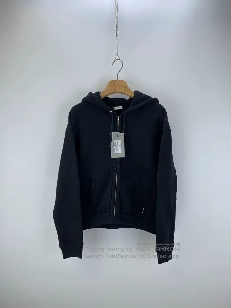 Balenciaga Balenciaga Letter Printed Hooded Zip-Up Long Sleeve Hoodie Size S / US 4 / IT 40 - 1 Thumbnail