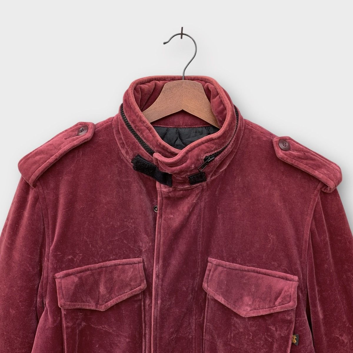 Alpha Industries ALPHA INDUSTRIES M65 VELVET MILITARY JACKET ZIPPER Size US M / EU 48-50 / 2 - 6 Thumbnail