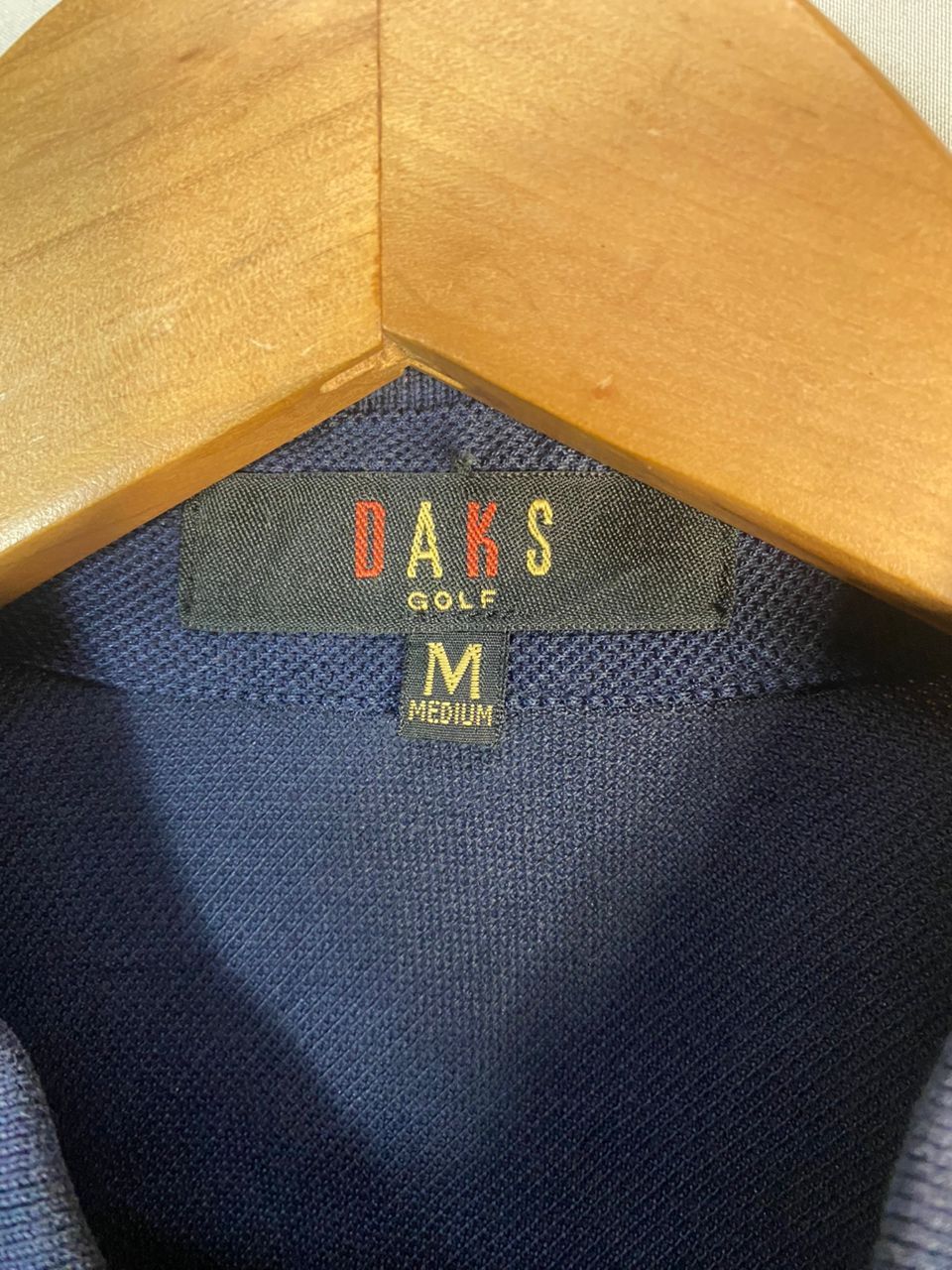 DAKS Darks golf spellout polo shirt Size US M / EU 48-50 / 2 - 5 Thumbnail