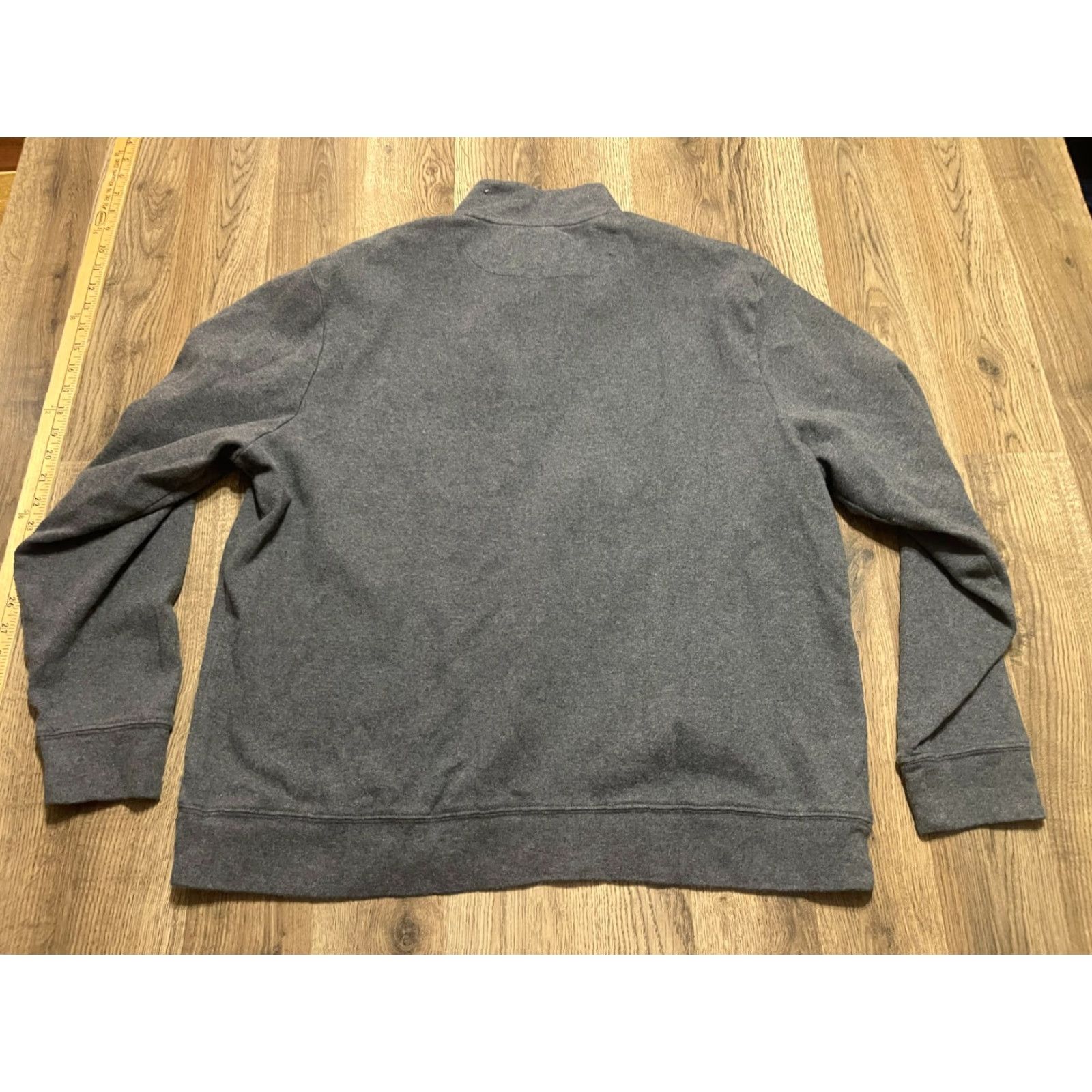 Vineyard Vines Vineyard Vines Sweater Mens Large Gray 1/4 Zip Pullover Size US L / EU 52-54 / 3 - 2 Thumbnail