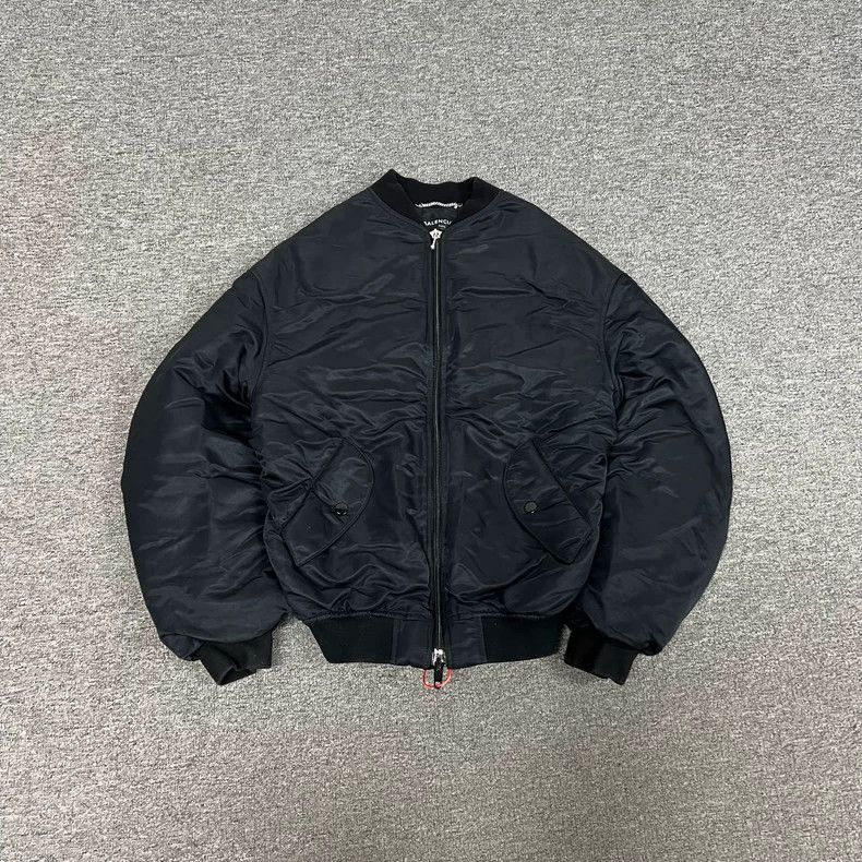 Balenciaga Balenciaga Sinners Bomber Jacket Black - dmc Size US XS / EU 42 / 0 - 1 Thumbnail