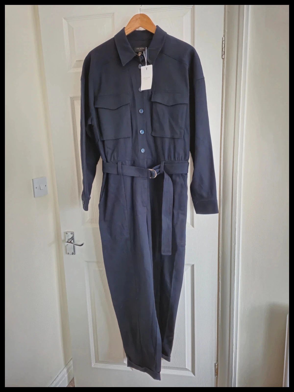 Ted Baker Ted Baker Navy Jumpsuit - Size 4 Size XXL / US 16-18 / IT 52-54 - 1 Thumbnail