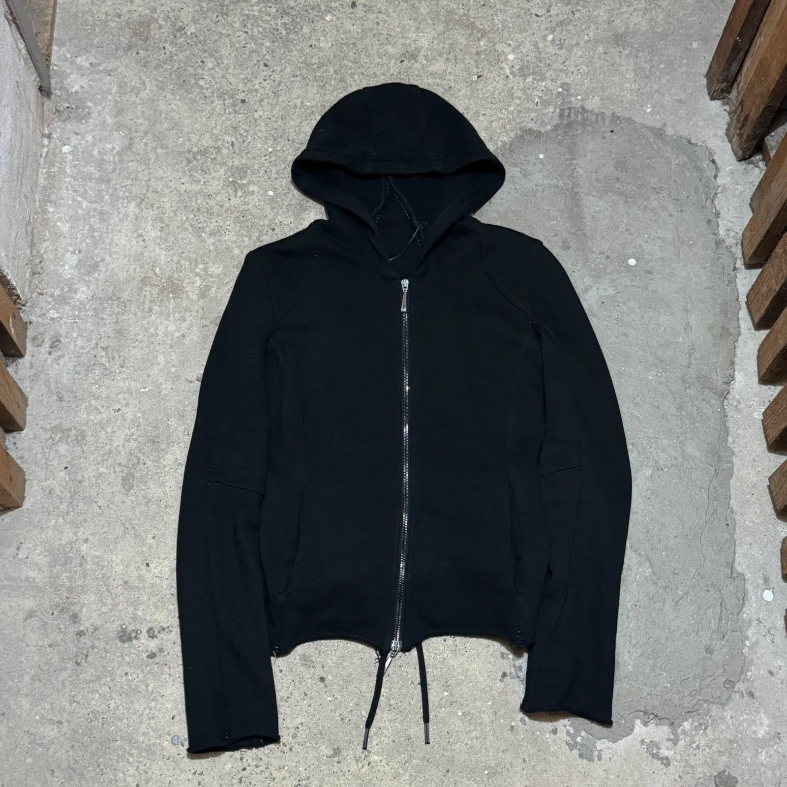 Masnada Masnada scar stitch zip up hoodie Size M / US 6-8 / IT 42-44 - 1 Thumbnail