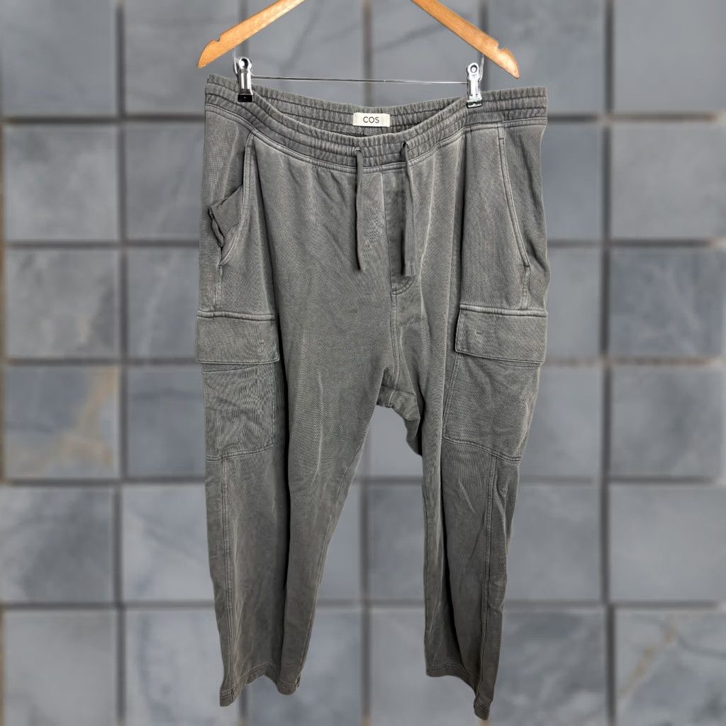 Cos COS Sweatpants Gray Cotton XL Womens Pants City Size 40" / US 18 - 1 Thumbnail