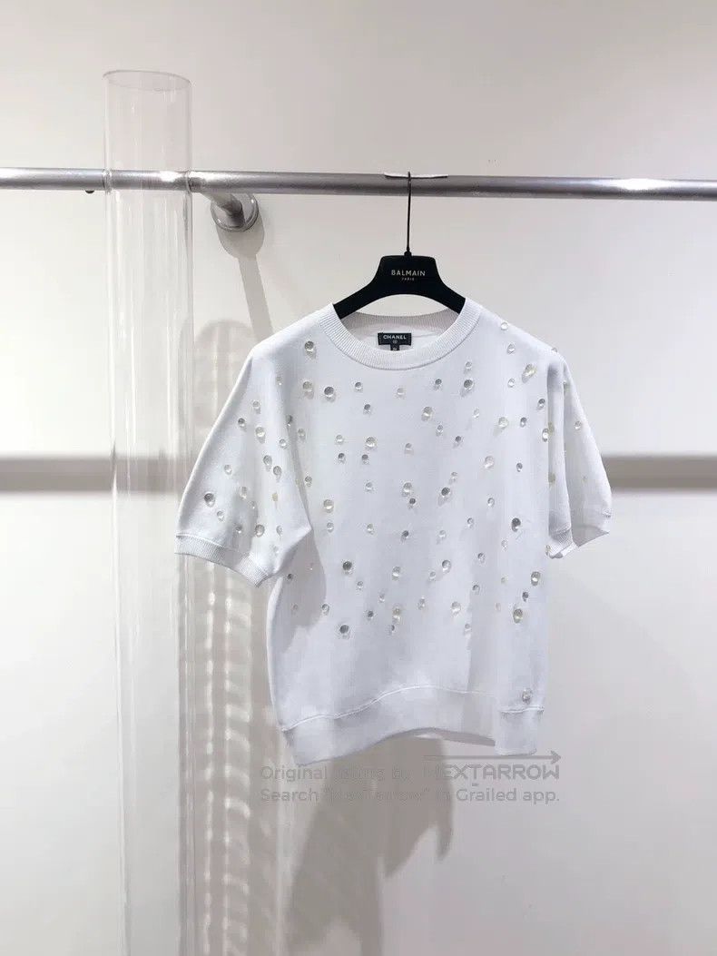 Chanel Chanel Water Drop Short Sleeve Size XS / US 0-2 / IT 36-38 - 1 Thumbnail