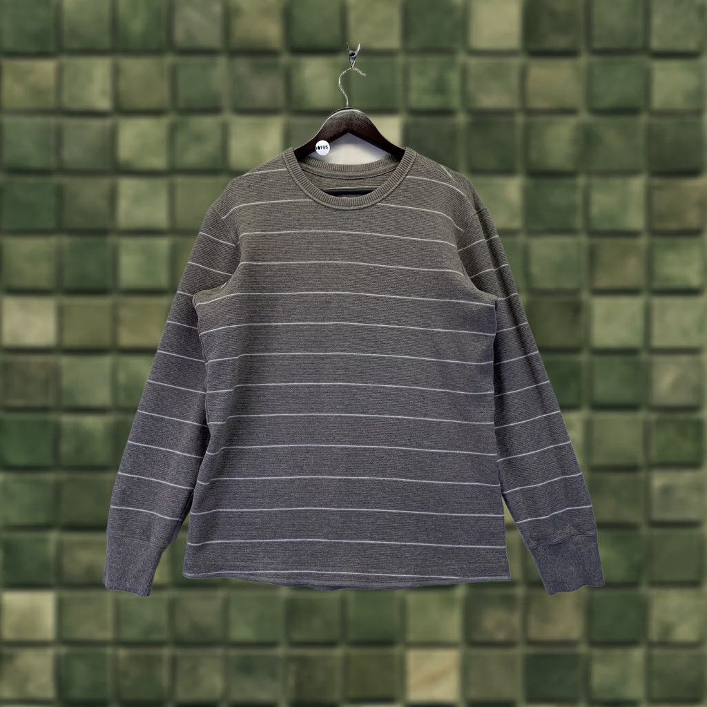Eddie Bauer Eddie Bauer Shirt Long Sleeve Beige Cotton Hanley Style Large-10195 Crew Neck Pullover Mens Size US L / EU 52-54 / 3 - 1 Thumbnail
