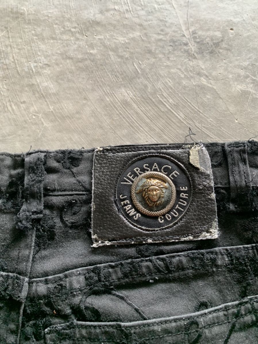 Designer × Versace × Vintage versace all over design floral embroidery luxury Size US 27 - 12 Thumbnail
