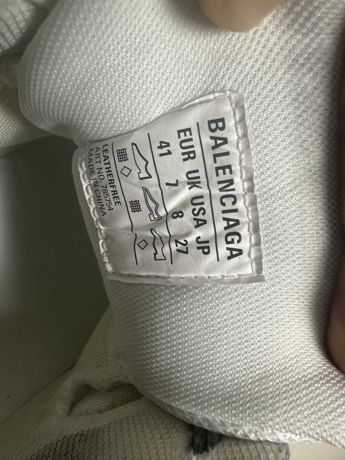 Balenciaga Balenciaga Cargo sneaker 41 dirty white NEW Size US 8 / EU 41 - 10 Thumbnail