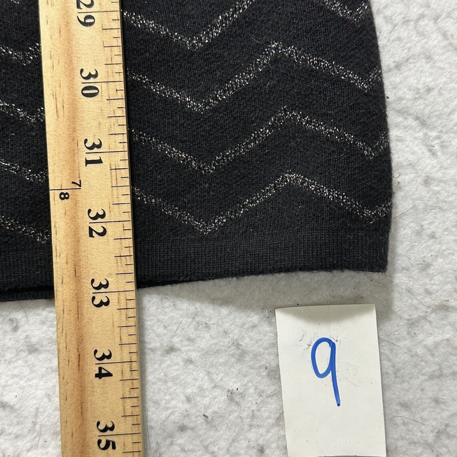White House Black Market White House Black Market XS Mock Neck Glitter Zig Zag Dress Size XS / US 0-2 / IT 36-38 - 10 Thumbnail