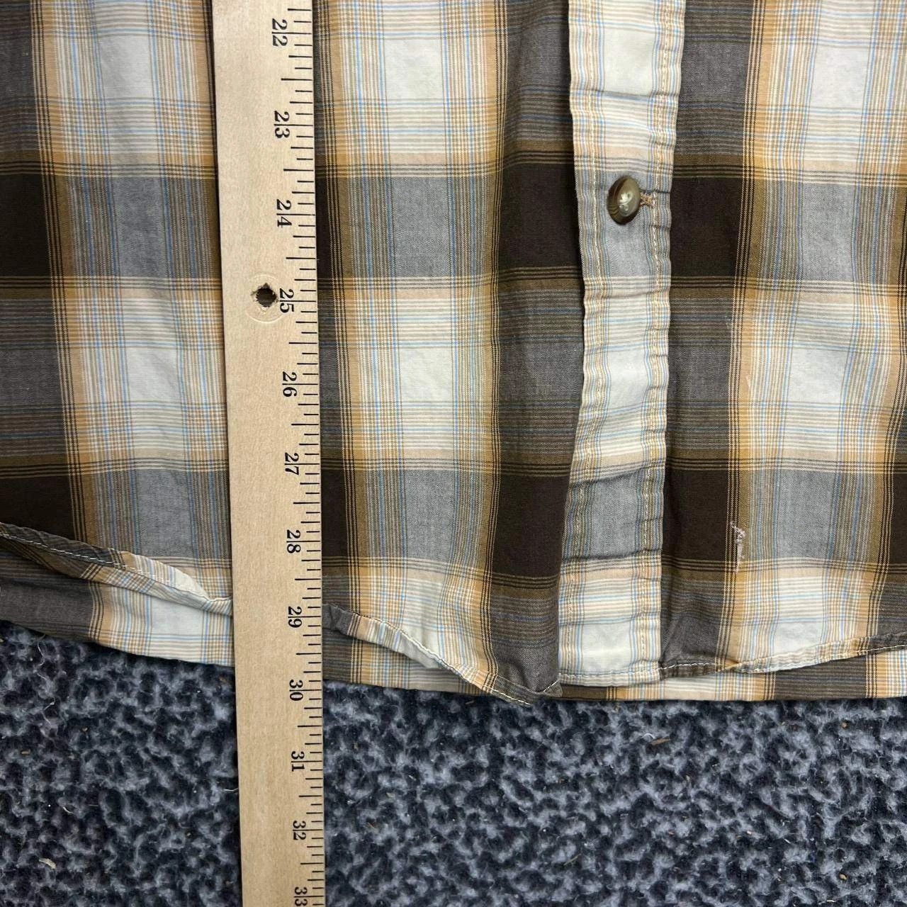 St. Johns Bay St. John's Bay Button Up Shirt Plaid Long Sleeve Cotton XL Size US XL / EU 56 / 4 - 4 Thumbnail