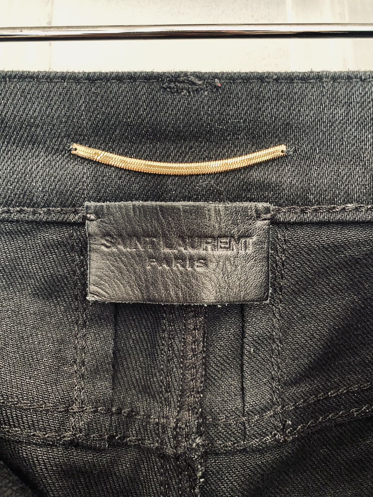 Hedi Slimane × Saint Laurent Paris × Yves Saint Laurent D05 SPIDER CRASH Size US 31 - 6 Thumbnail