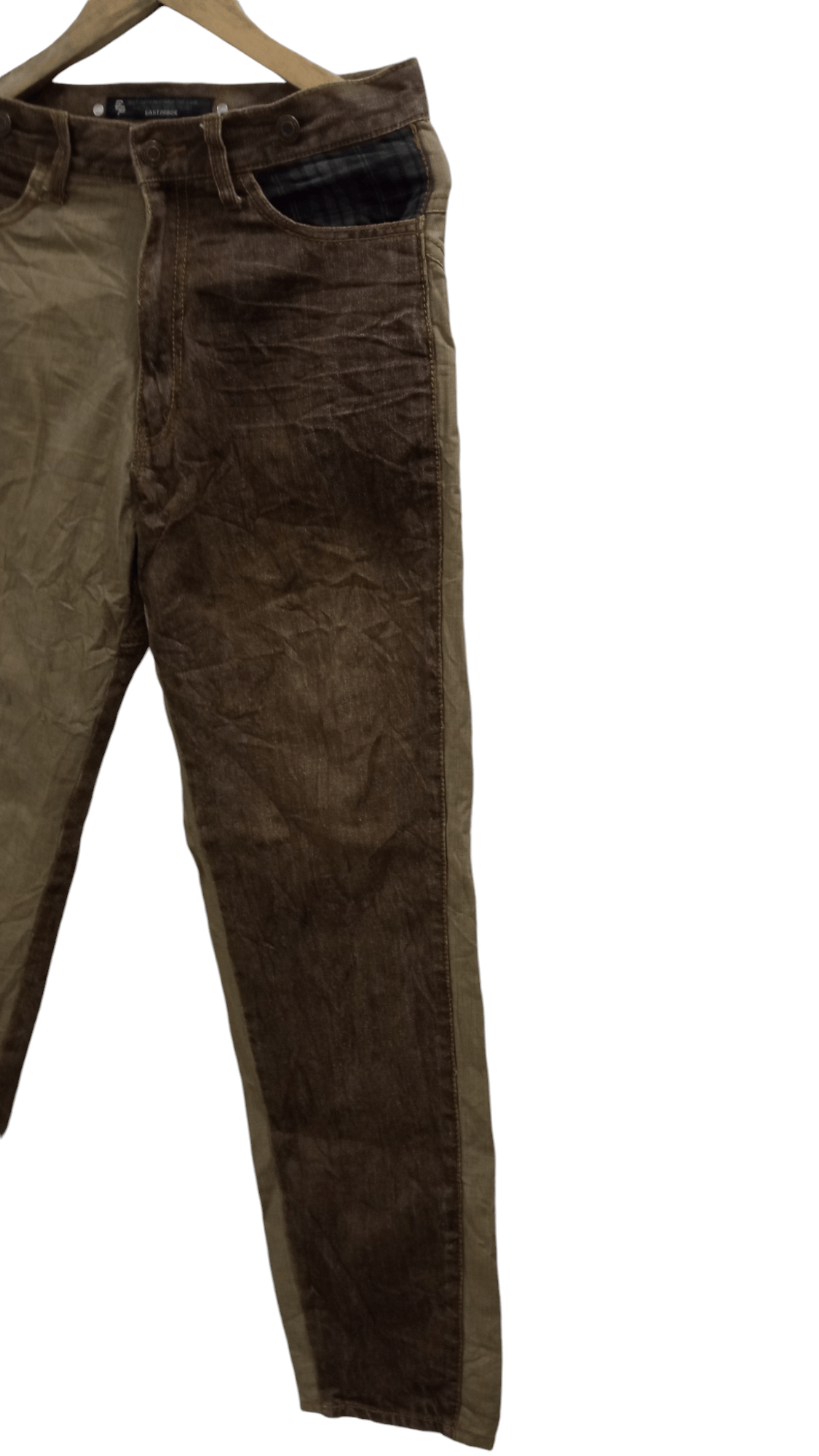 Japanese Brand × Vintage 🔥🔥TETB The East Twenty Box Two Tones Colour Pants Size US 31 - 3 Thumbnail