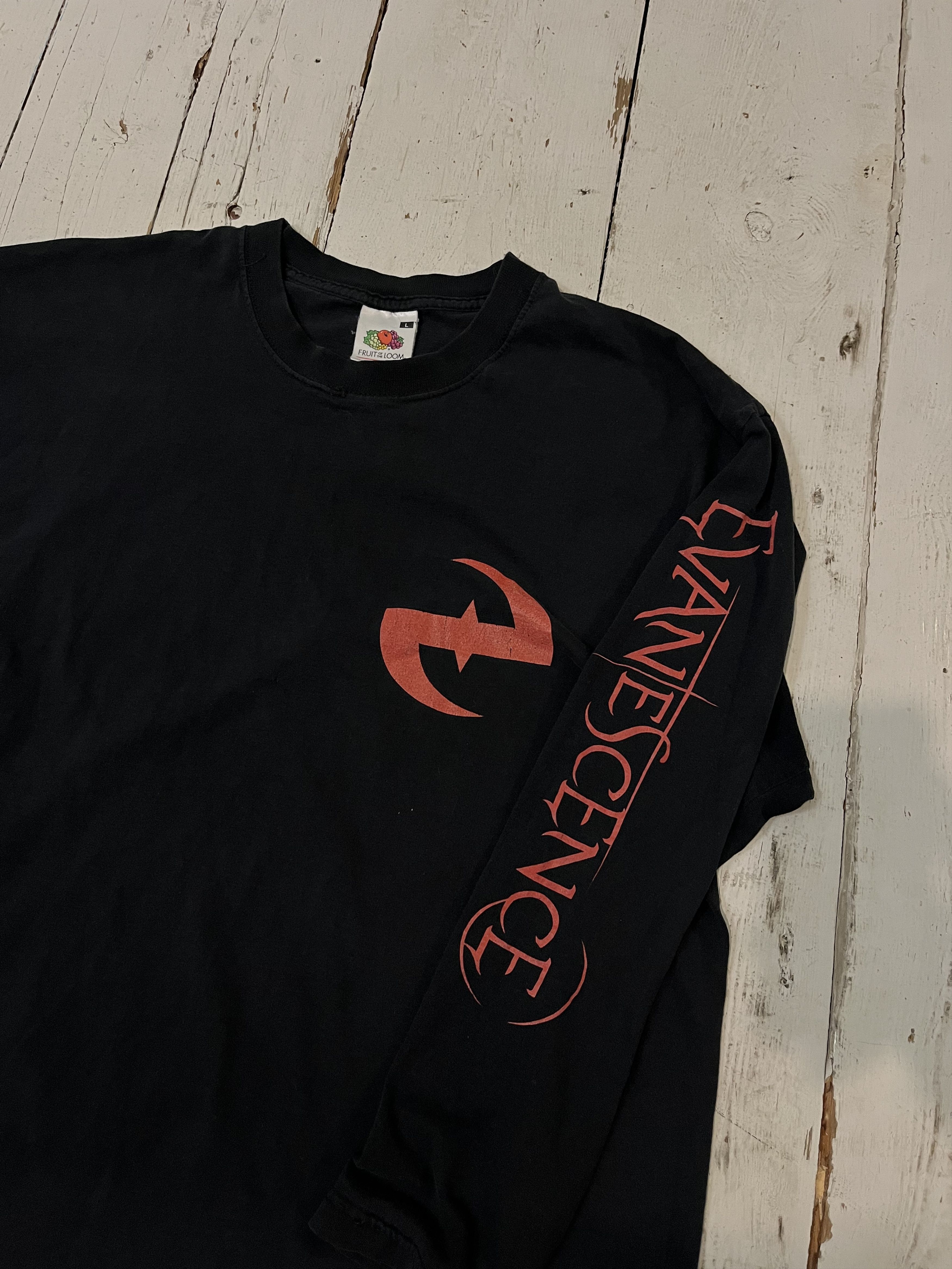 Band Tees × Vintage Vintage y2k Evanescence American Emo Rock Band Longsleeve Size US L / EU 52-54 / 3 - 5 Thumbnail