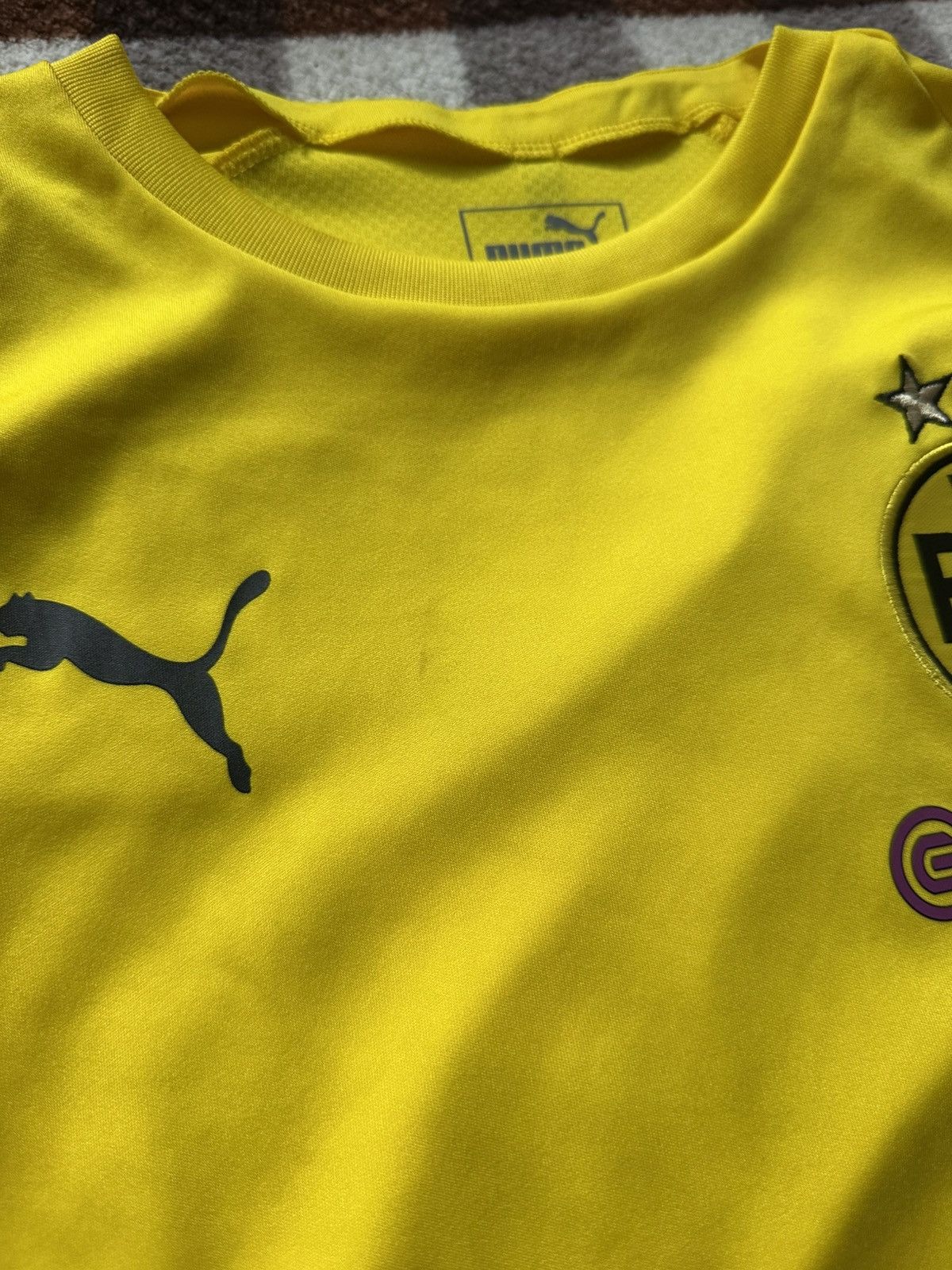 Puma PUMA BVB 2019 Borussia Dortmund Training Football T-Shirt Size US S / EU 44-46 / 1 - 9 Thumbnail
