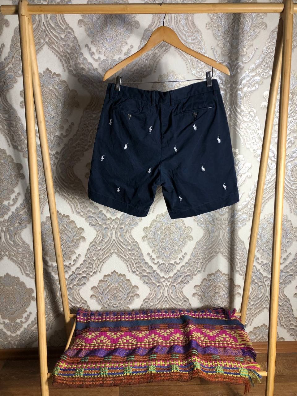 Polo Ralph Lauren × Vintage VERY RARE POLO RALPH LAUREN MONOGRAM COTTON SHORTH DESIGNER Size US 32 / EU 48 - 6 Thumbnail