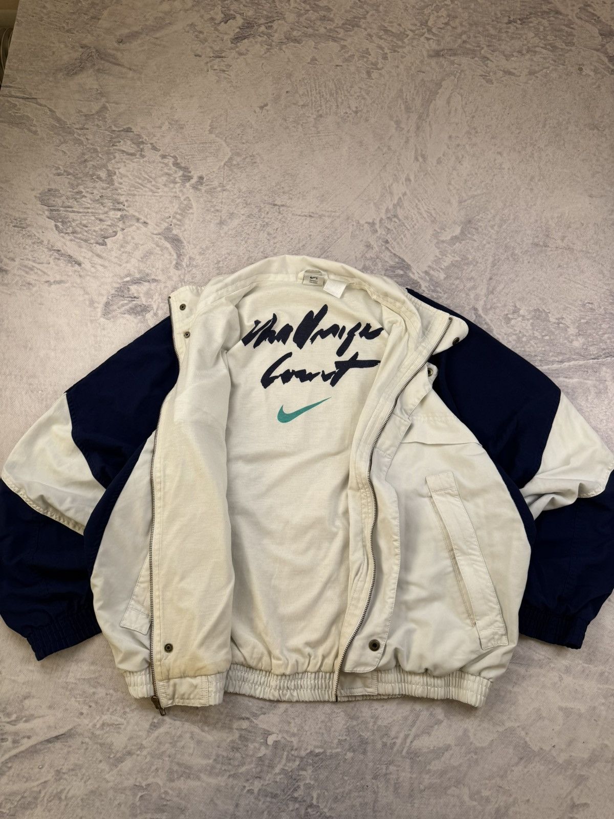 Nike × Nike ACG NIKE CHALLENGE VINTAGE DOUBLE LOGO OVERSIZE LIGHT JACKET Size US L / EU 52-54 / 3 - 8 Thumbnail