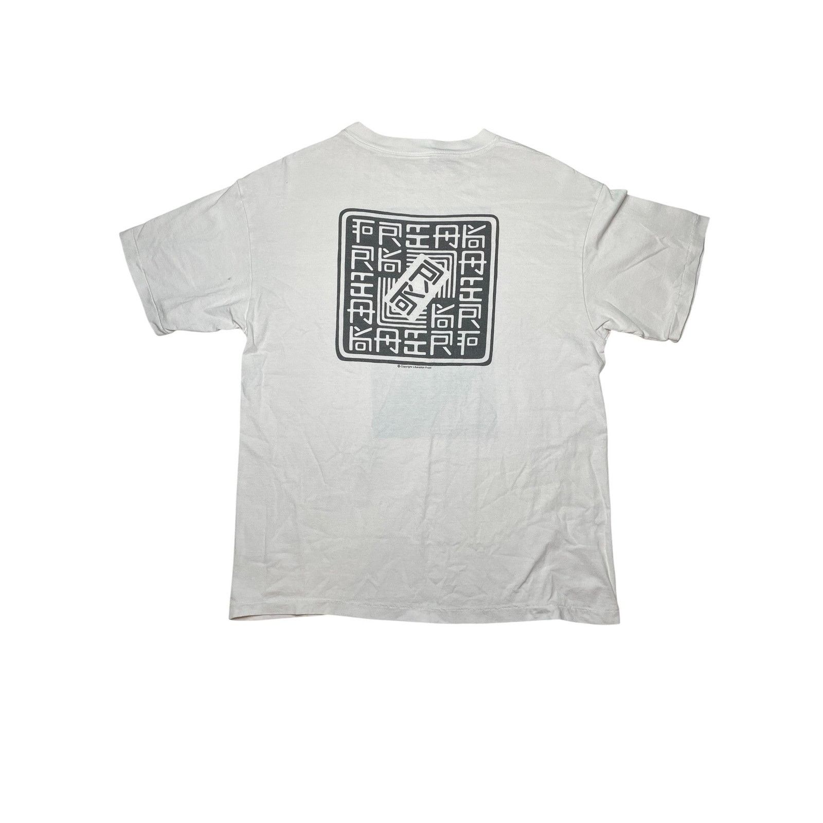 Saint Michael Saint Michael 'Death Is The' White Tee Size US L / EU 52-54 / 3 - 2 Thumbnail