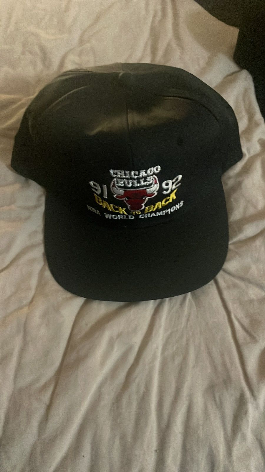 Jordan Brand × NBA × Vintage Vintage 1991-92 Bulls Back To Back Hat Size ONE SIZE - 5 Thumbnail