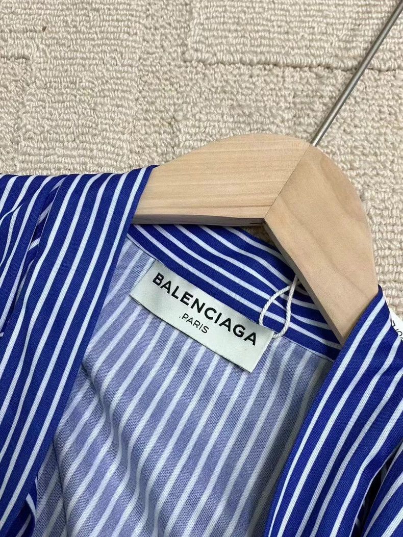 Balenciaga Balenciaga Color-block striped long-sleeved shirt 2504-Next Size XS / US 0-2 / IT 36-38 - 5 Thumbnail