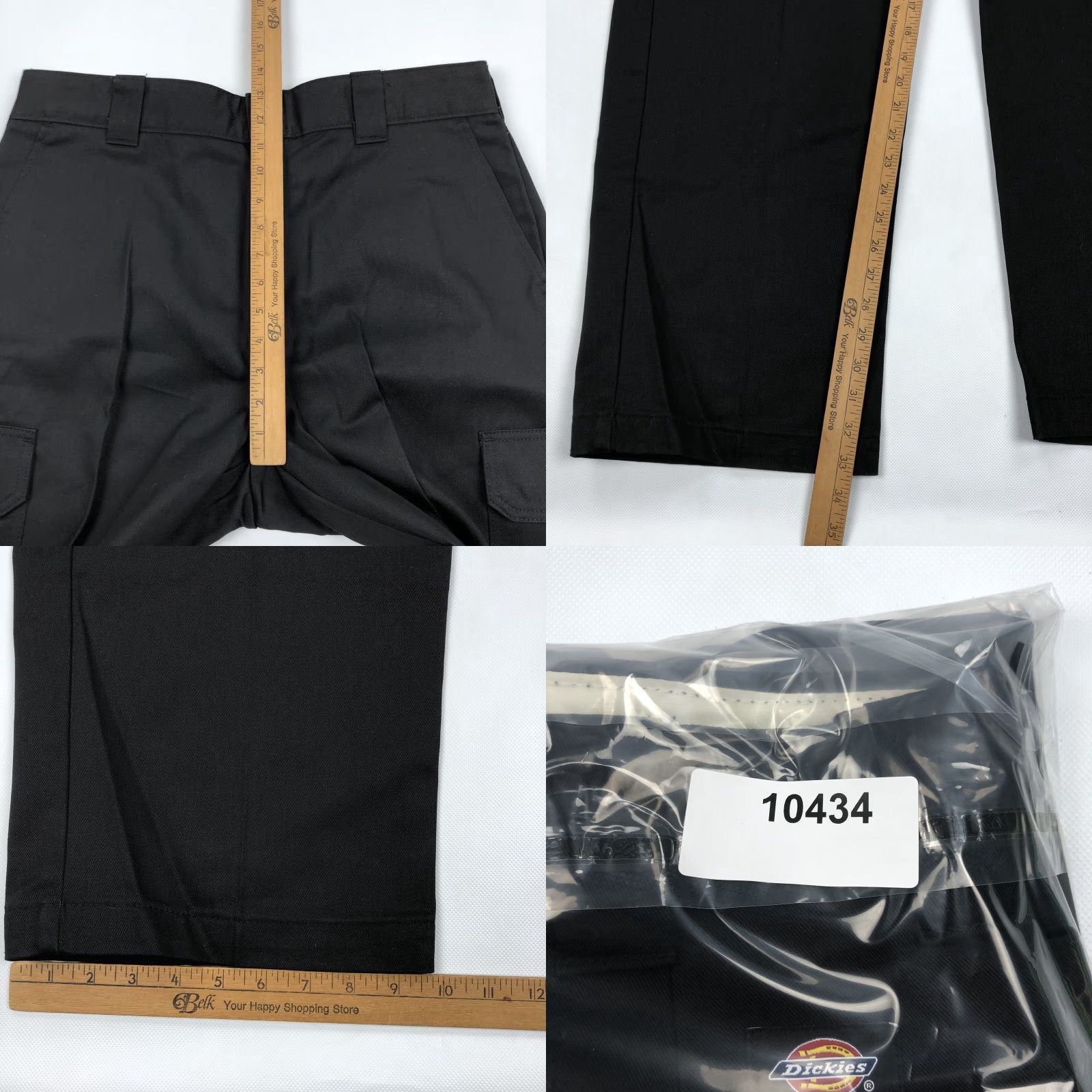 Dickies Dickies Relaxed Straight Pants Cargo 36x34 Black Mens Waist 36 Inseam 34 WP592BK Size US 36 / EU 52 - 8 Thumbnail